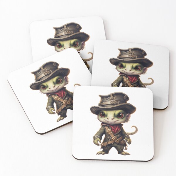 Item preview, Kawaii Cameleon Pirate designed and sold by KawaiiArtStyle.
