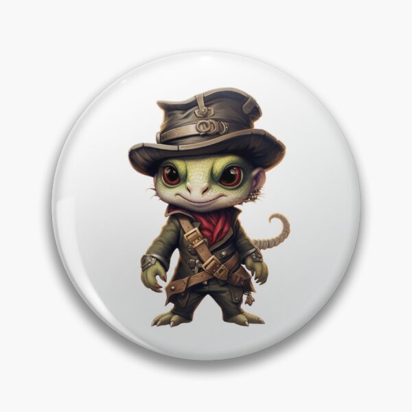 Item preview, Kawaii Cameleon Pirate designed and sold by KawaiiArtStyle.
