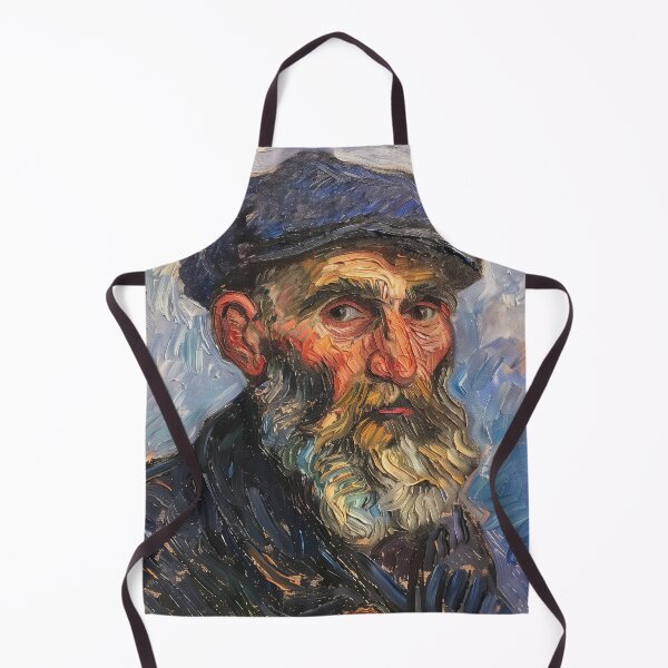 Item preview, Armenian man | Painting in the style of Vincent van Gogh designed and sold by ComicsFactory.