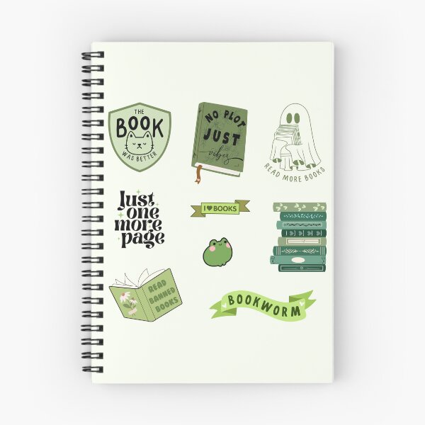 Item preview, Green Bookish Pack designed and sold by Neadoodles.
