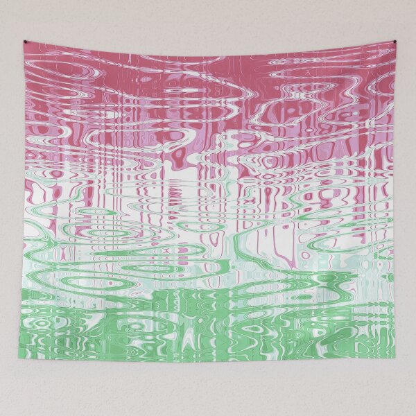 Item preview, Swirly Trippy Marbled Boho Quirky Abstract Abrosexual Pride Flag designed and sold by Chaos Queery.