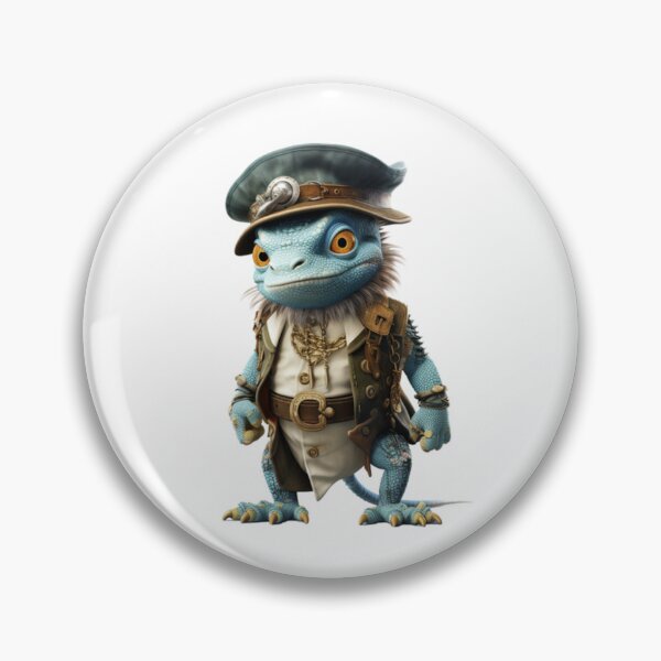 Item preview, Kawaii Cameleon Pirate designed and sold by KawaiiArtStyle.