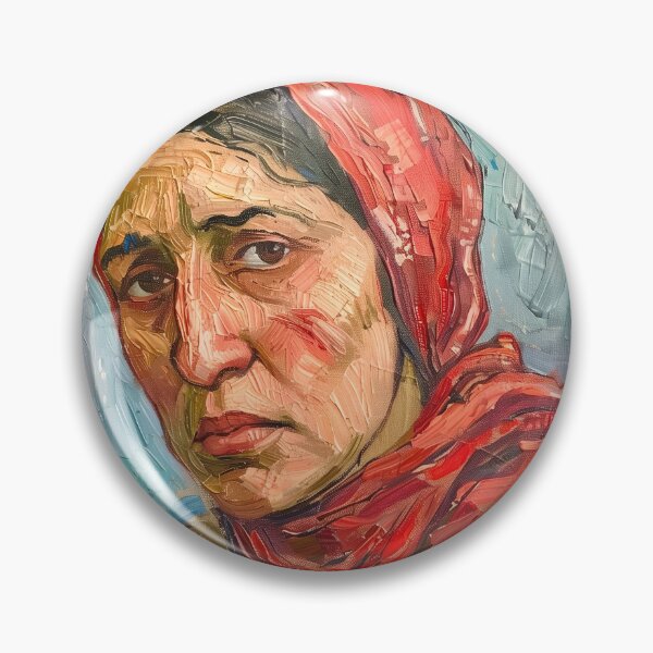 Item preview, Armenian woman  | Painting in the style of Vincent van Gogh designed and sold by ComicsFactory.