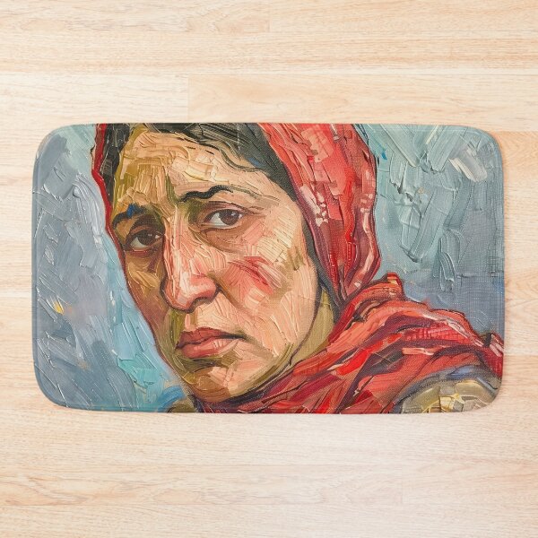 Item preview, Armenian woman  | Painting in the style of Vincent van Gogh designed and sold by ComicsFactory.