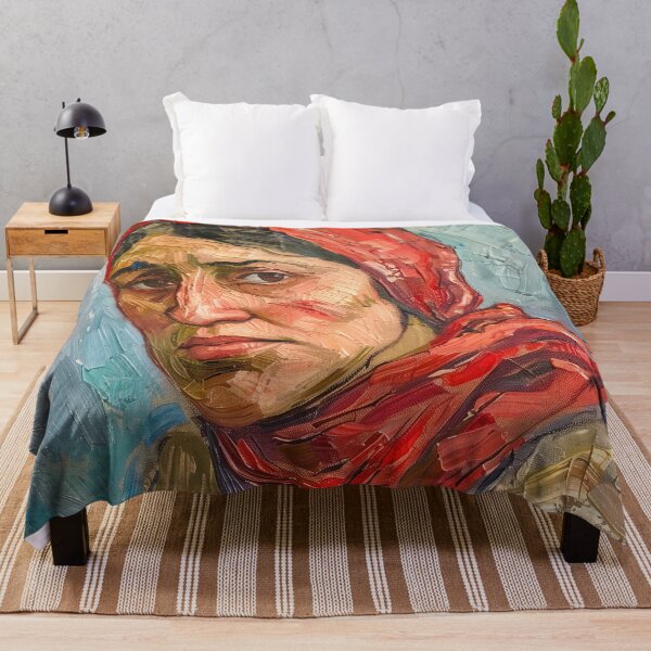 Item preview, Armenian woman | Painting in the style of Vincent van Gogh designed and sold by ComicsFactory.