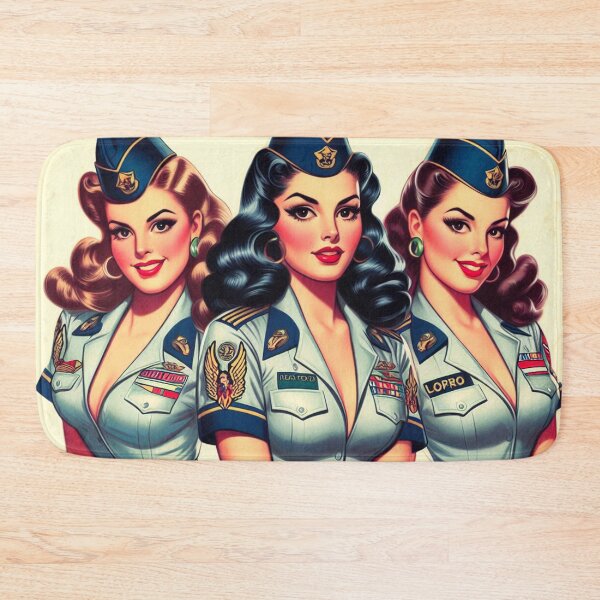 Item preview, Vintage Military Girls designed and sold by PulpVintage.