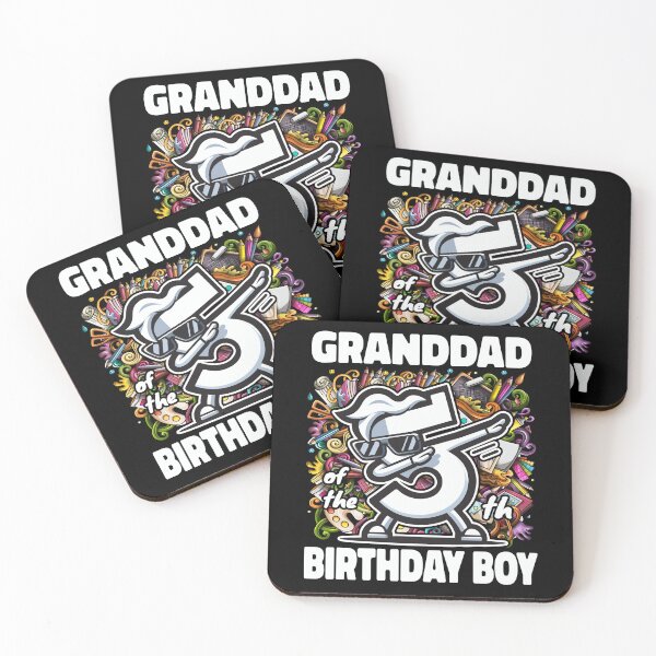 Item preview, Granddad of Dabbing Artists Kids Art 5th Birthday designed and sold by Jungle Hub.