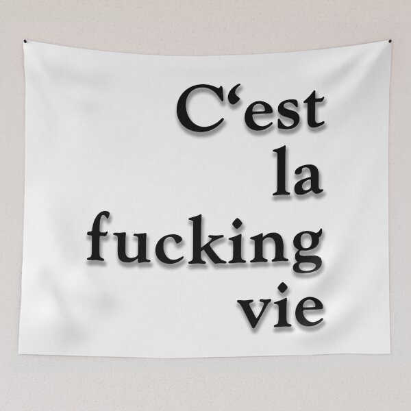 Item preview, C'est la fucking vie designed and sold by khurst.