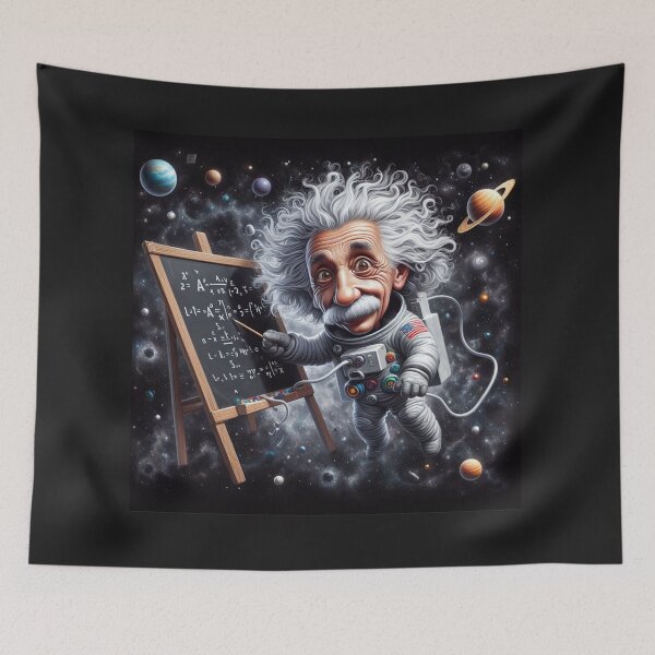 Item preview,  Albert Einstein designed and sold by sevenmountains.