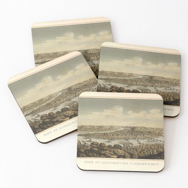 Item preview, Pittsburgh & Allegheny (1874) designed and sold by allhistory.