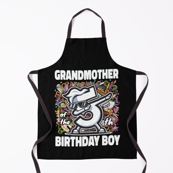 Item preview, Grandmother Dabbing Artists Kids Art 5th Birthday designed and sold by Jungle Hub.