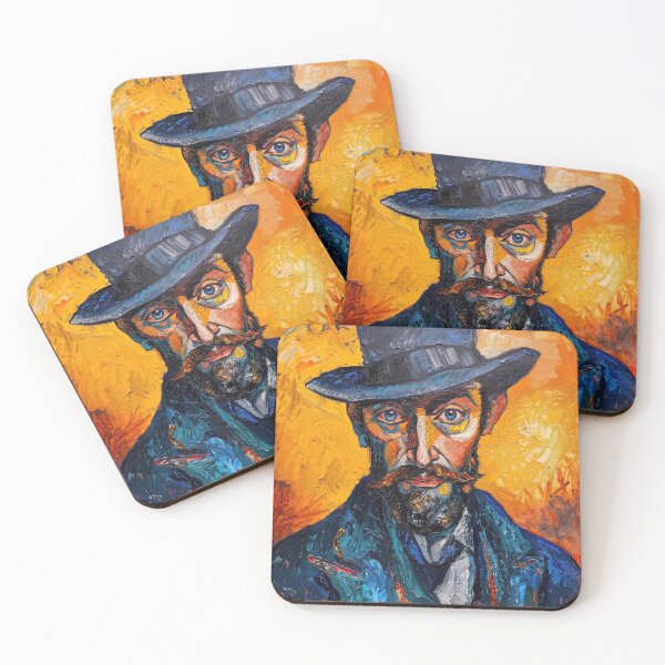 Item preview, Arsene Lupin | Painting in the style of Vincent van Gogh designed and sold by ComicsFactory.