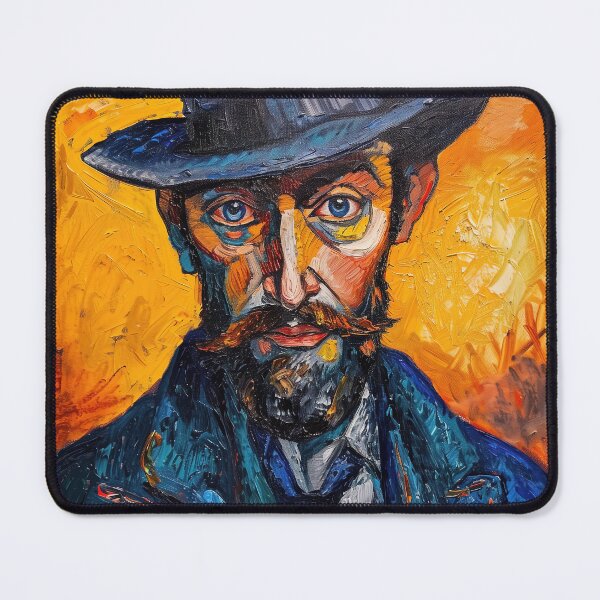 Item preview, Arsene Lupin | Painting in the style of Vincent van Gogh designed and sold by ComicsFactory.