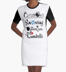 Ships Graphic T-Shirt Dress