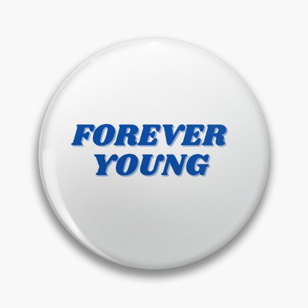 Item preview, Forever Young, blue design designed and sold by ChiWellness Shop.