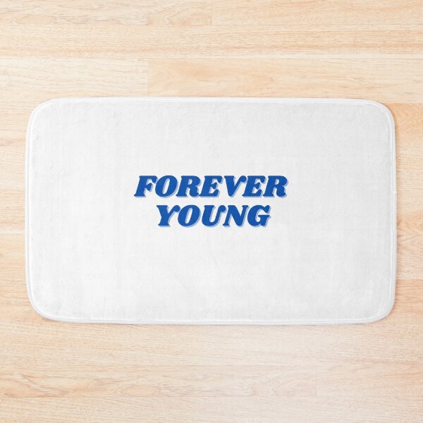 Item preview, Forever Young, blue design designed and sold by ChiWellness Shop.