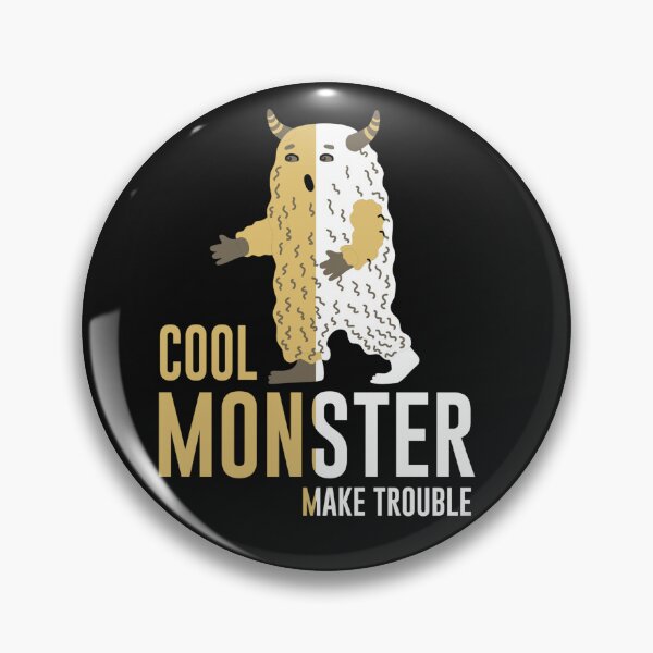 Item preview, Cool monster make trouble  designed and sold by ShopMaxiDesigns.