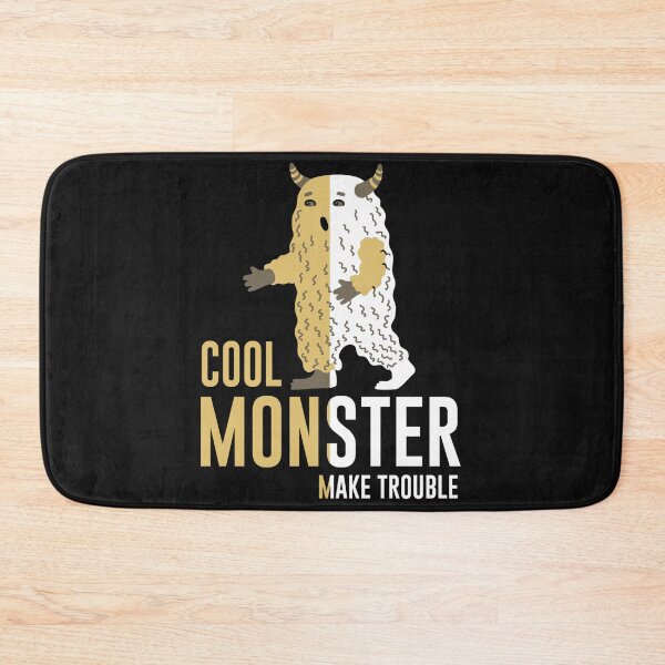 Item preview, Cool monster make trouble  designed and sold by ShopMaxiDesigns.