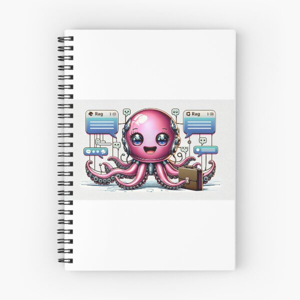 Item preview, Robot octopus presenting a case of RAG  designed and sold by saveale.