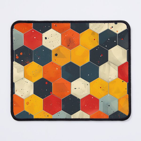 Item preview, Abstract Honeycomb Geometric Pattern designed and sold by FrostyFrisby.