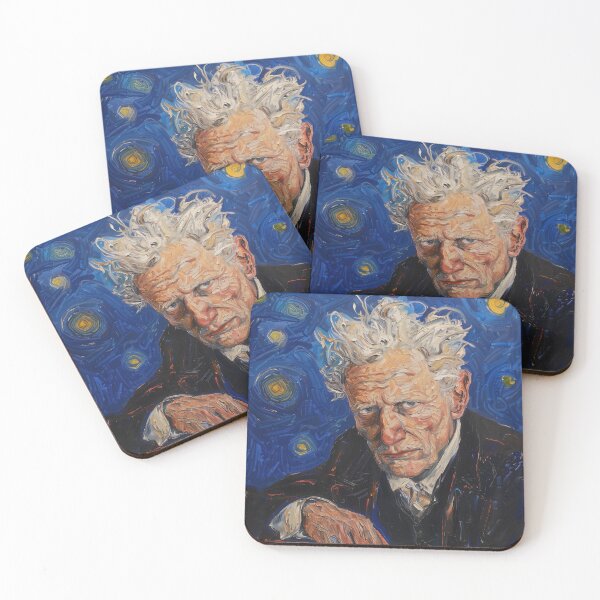 Item preview, Arthur Schopenhauer | Painting in the style of Vincent van Gogh designed and sold by ComicsFactory.