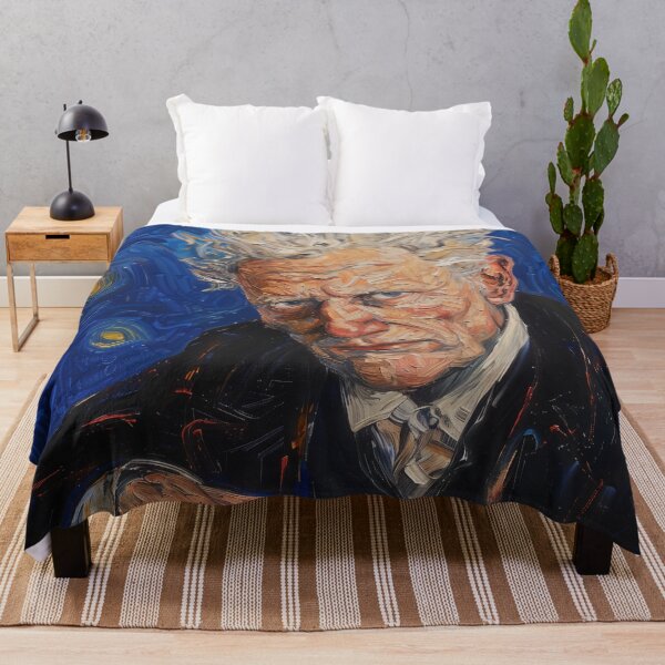 Item preview, Arthur Schopenhauer | Painting in the style of Vincent van Gogh designed and sold by ComicsFactory.