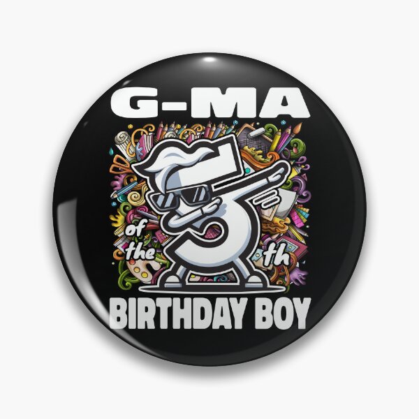 Item preview, G-ma Dabbing Artists Kids Art 5th Birthday Boy designed and sold by Jungle Hub.