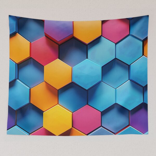 Item preview, Abstract Honeycomb Geometric Pattern designed and sold by FrostyForge.