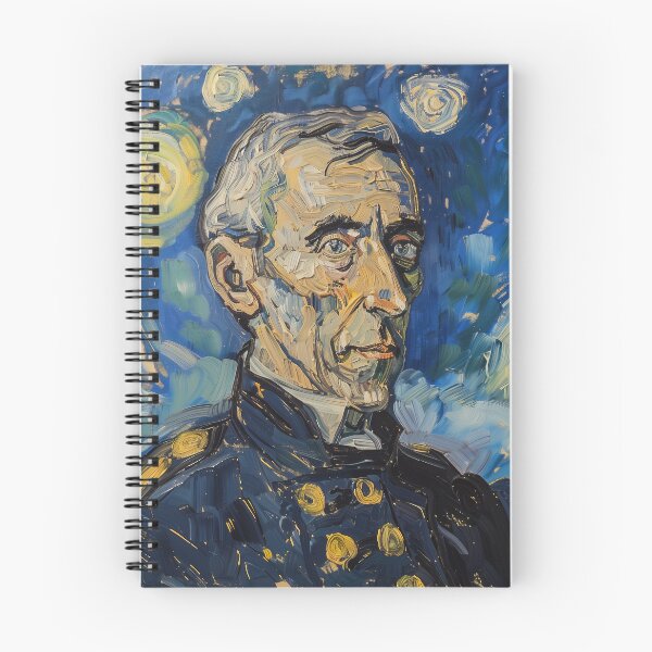 Item preview, Arturo Wellesley | Pintura al estilo de Vincent van Gogh. designed and sold by ComicsFactory.