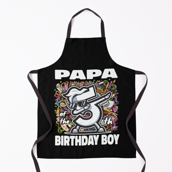 Item preview, Papa Dabbing Artists Kids Art 5th Birthday Boy designed and sold by Jungle Hub.