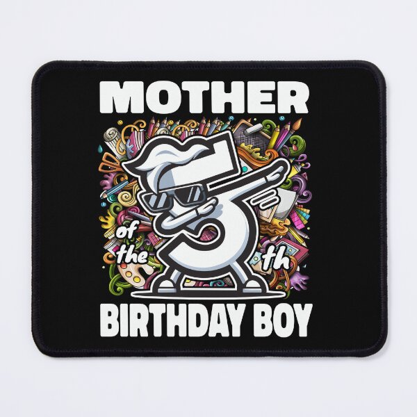 Item preview, Mothe of Dabbing Artists Kids Art 5th Birthday Boy designed and sold by Jungle Hub.