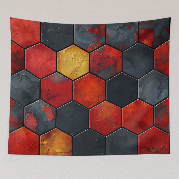 Item preview, Abstract Honeycomb Geometric Pattern designed and sold by FrostyForge.