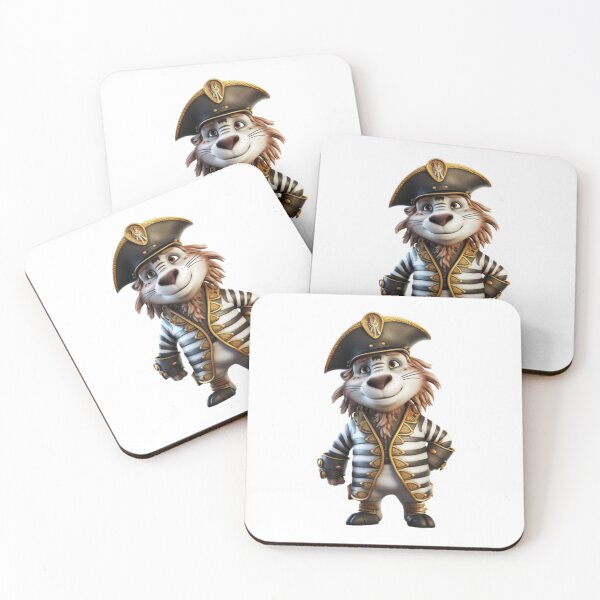 Item preview, Kawaii Zebra Pirate designed and sold by KawaiiArtStyle.