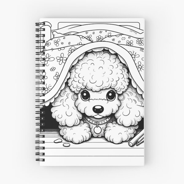 Item preview, The dog toy poodle under the bed designed and sold by Svetlana Kalaturskaia.
