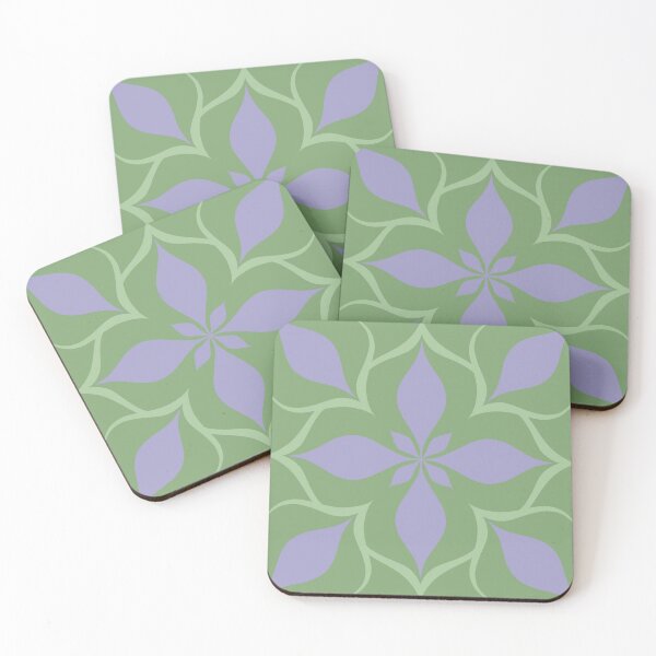 Item preview, Green and Purple Repeating Pattern designed and sold by viridessense.