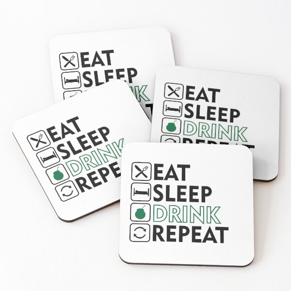 Item preview, Eat Sleep Drink Yerba Repeat designed and sold by Domiska.