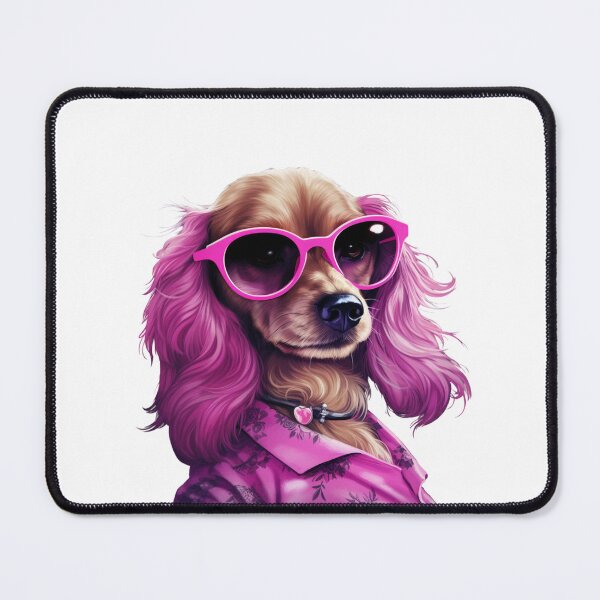 Item preview, Cool Pink Dog designed and sold by NicolasGlowArt.