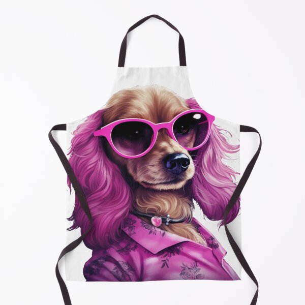 Item preview, Cool Pink Dog designed and sold by NicolasGlowArt.