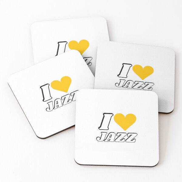Item preview, I heart jazz - I love jazz designed and sold by Inspirationmotivation.