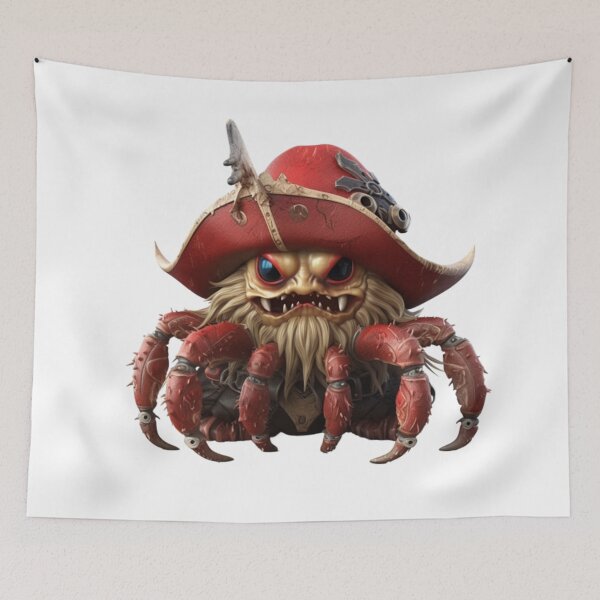 Item preview, Kawaii Spider Pirate designed and sold by KawaiiArtStyle.