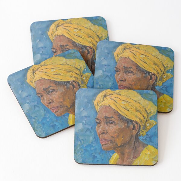 Item preview, Aruban woman | Painting in the style of Vincent van Gogh designed and sold by ComicsFactory.