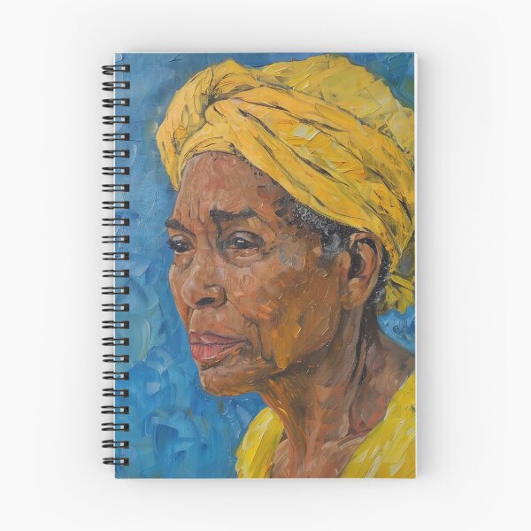 Item preview, Aruban woman | Painting in the style of Vincent van Gogh designed and sold by ComicsFactory.