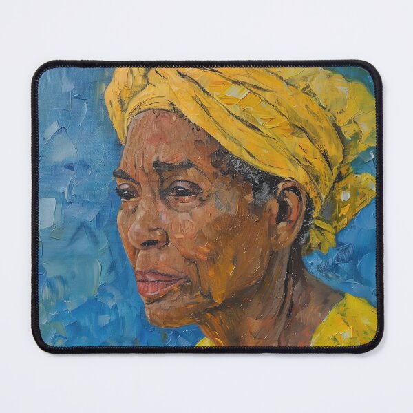 Item preview, Aruban woman | Painting in the style of Vincent van Gogh designed and sold by ComicsFactory.