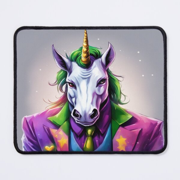 Item preview, Joker The Unicorn designed and sold by Midnight Veil Designs.
