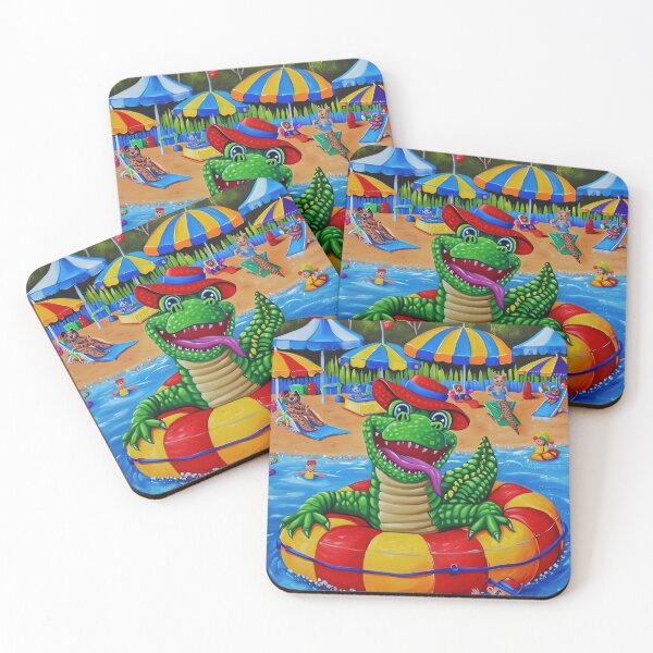 Item preview, Friendly Alligator Fun designed and sold by cute-animals99.