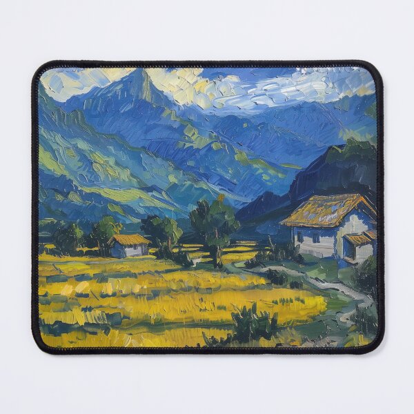 Item preview, Arunachal Pradesh | Painting in the style of Vincent van Gogh designed and sold by ComicsFactory.
