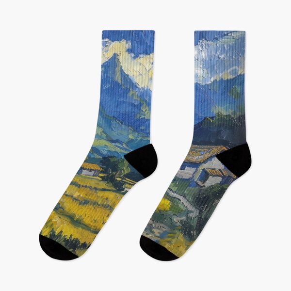 Item preview, Arunachal Pradesh | Painting in the style of Vincent van Gogh designed and sold by ComicsFactory.