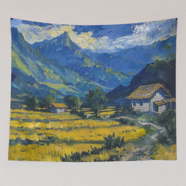 Item preview, Arunachal Pradesh | Painting in the style of Vincent van Gogh designed and sold by ComicsFactory.