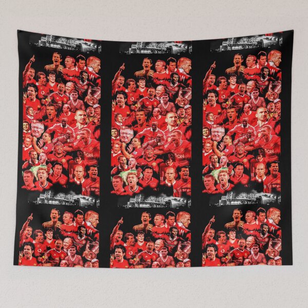 Item preview, mufc art 80s 90s football stars designed and sold by differenttings.