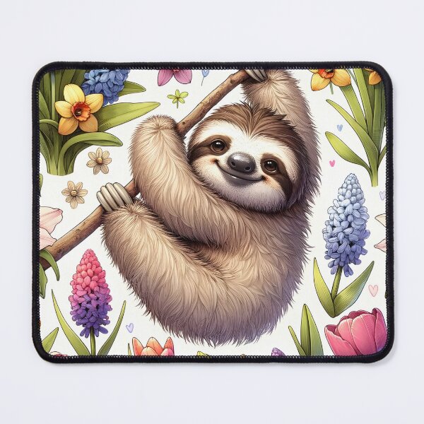 Item preview, Springtime Sloth Hangout designed and sold by digiscapeart.
